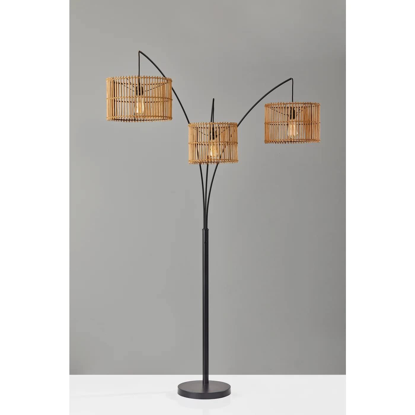 Elsbeth Metal Arc Sectional Floor Lamp (82")