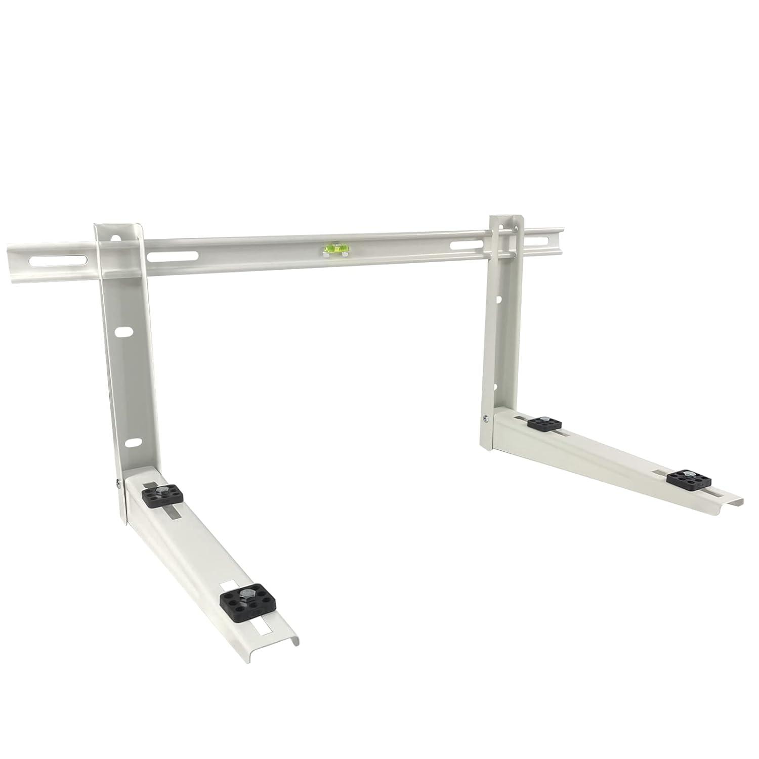 Mini Split Air Conditioner Bracket, Outdoor Wall Mounting Bracket for Ductless Mini Split Air Conditioner Heat Pump Systems, Universal,7000-18000 Btu AC Units, Heavy Duty Support up to 265 LBS