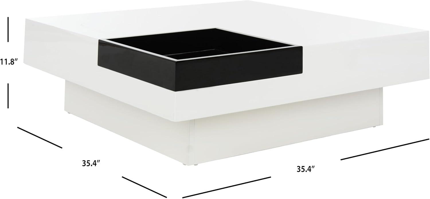 Wesley Coffee Table - White - Safavieh