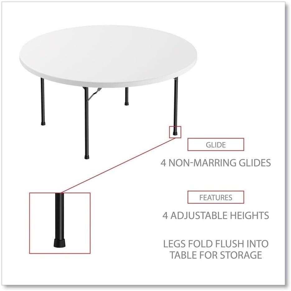 Alera® 60'' Circular Folding Table