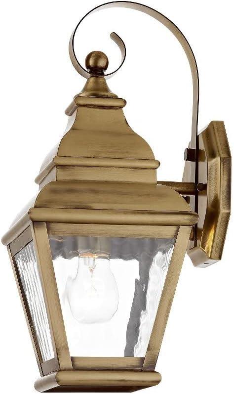 Livex Lighting Exeter 1 - Light Wall Light in  Black