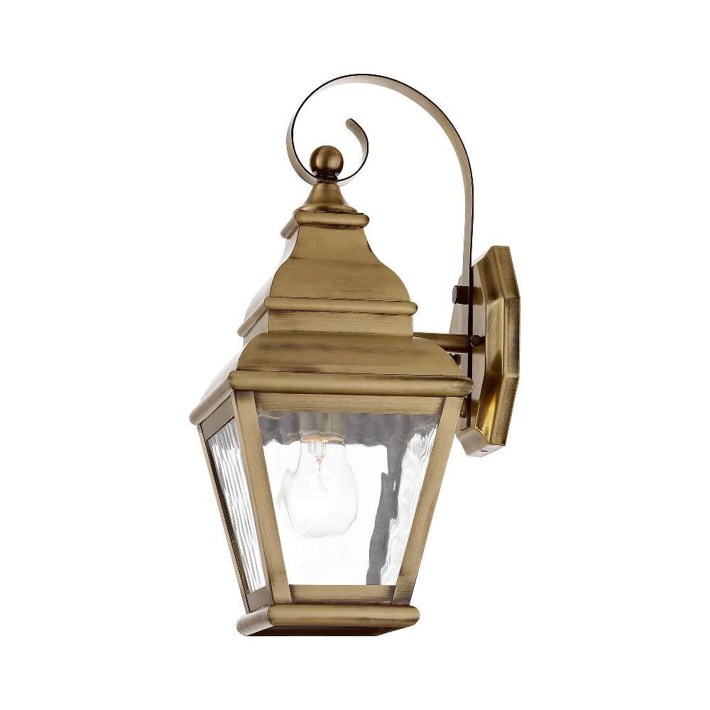 Livex Lighting Exeter 1 - Light Wall Light in  Black