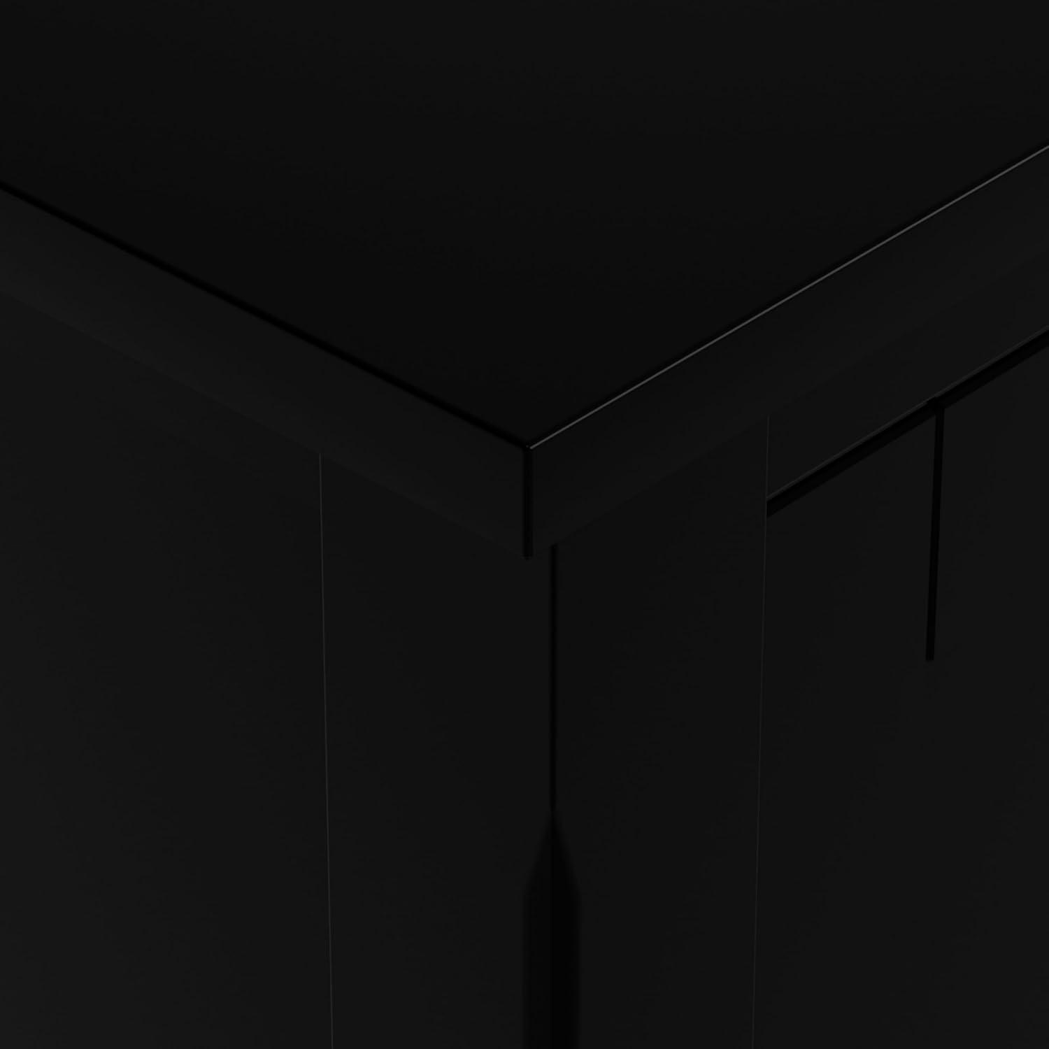 Simpli Home Warm Shaker 72"W Solid Wood TV Stand for TVs up to 80" with 4 Storage Cabinets and 2 Drawers