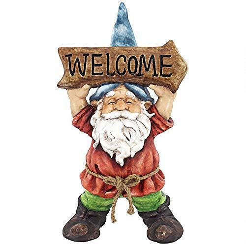 Design Toscano Welcoming Willie Garden Gnome Statue