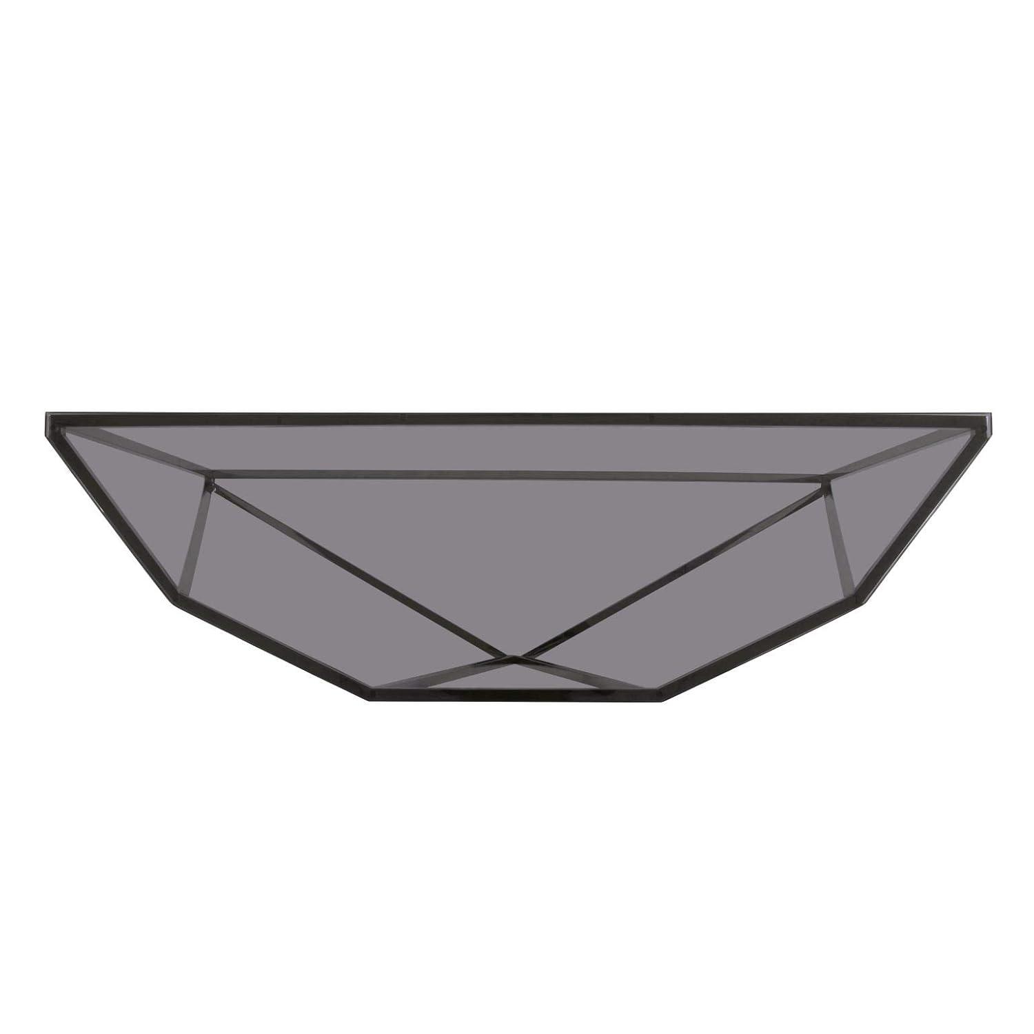 Wrought Studio™ Abler 55'' Glass Top Console Table