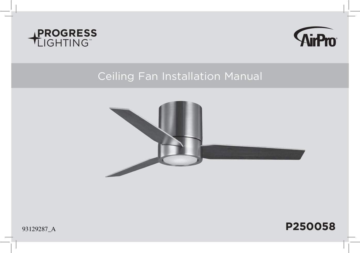 Braden Collection 44" 3-Blade Matte Black LED Mid-Century Modern Indoor Hugger Ceiling Fan