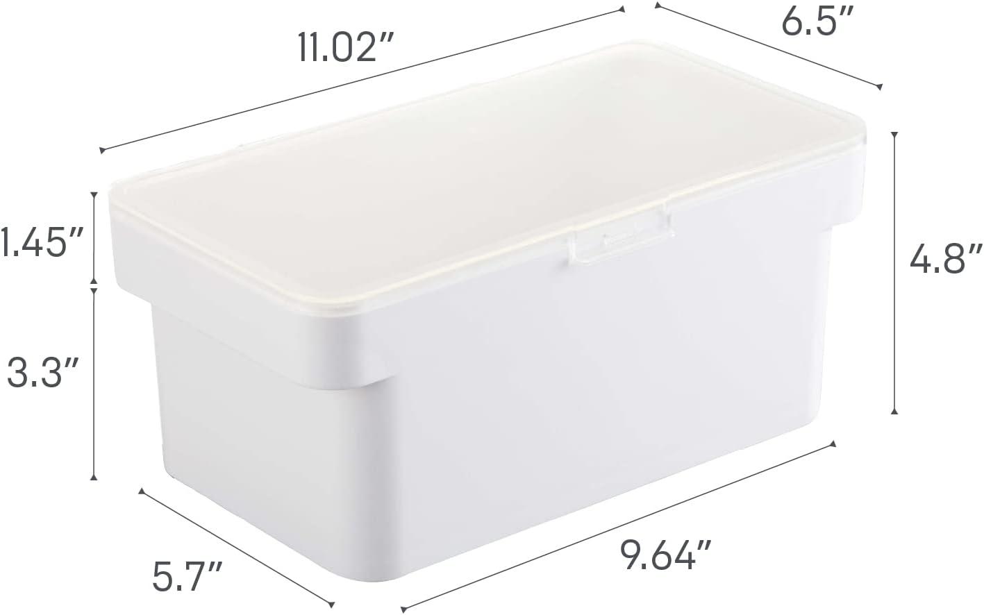 Yamazaki Home Airtight Pet Food Storage Container With Transparent Lid, 0.8 gallon