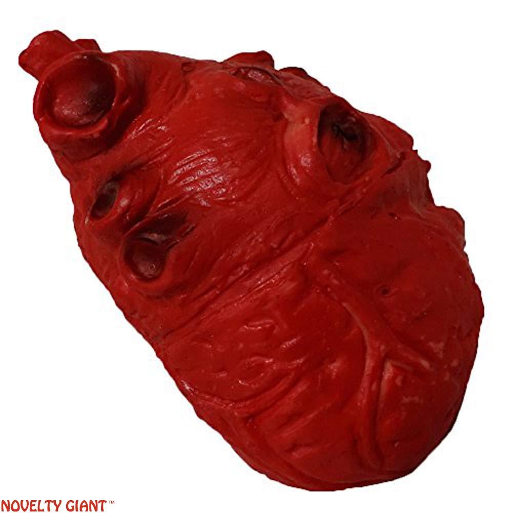Oversized Red Foam Latex Heart Halloween Wall Prop