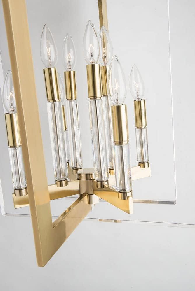 Hudson Valley Lighting Wellington 8 - Light Dimmable Geometric Chandelier