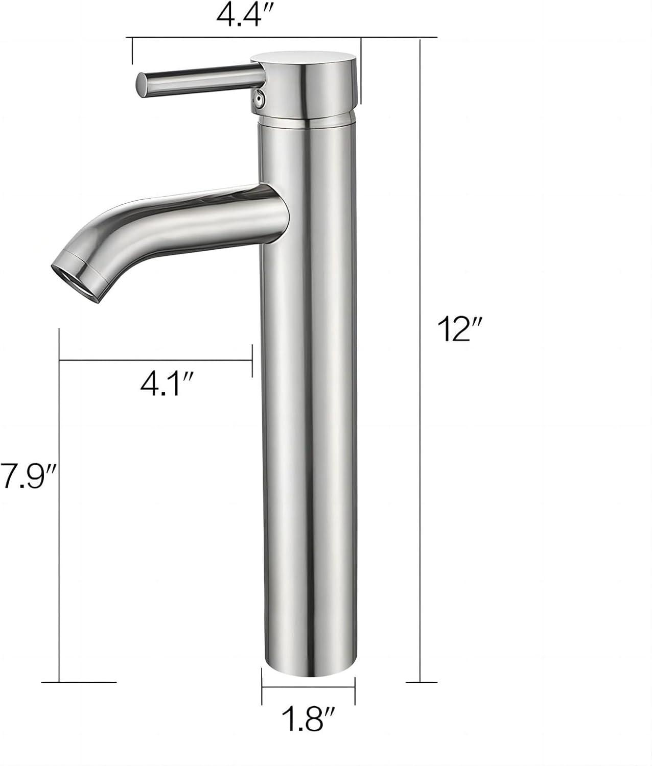 Vessel Sink Faucet Single-handle Bathroom Faucet with Drain Assembly