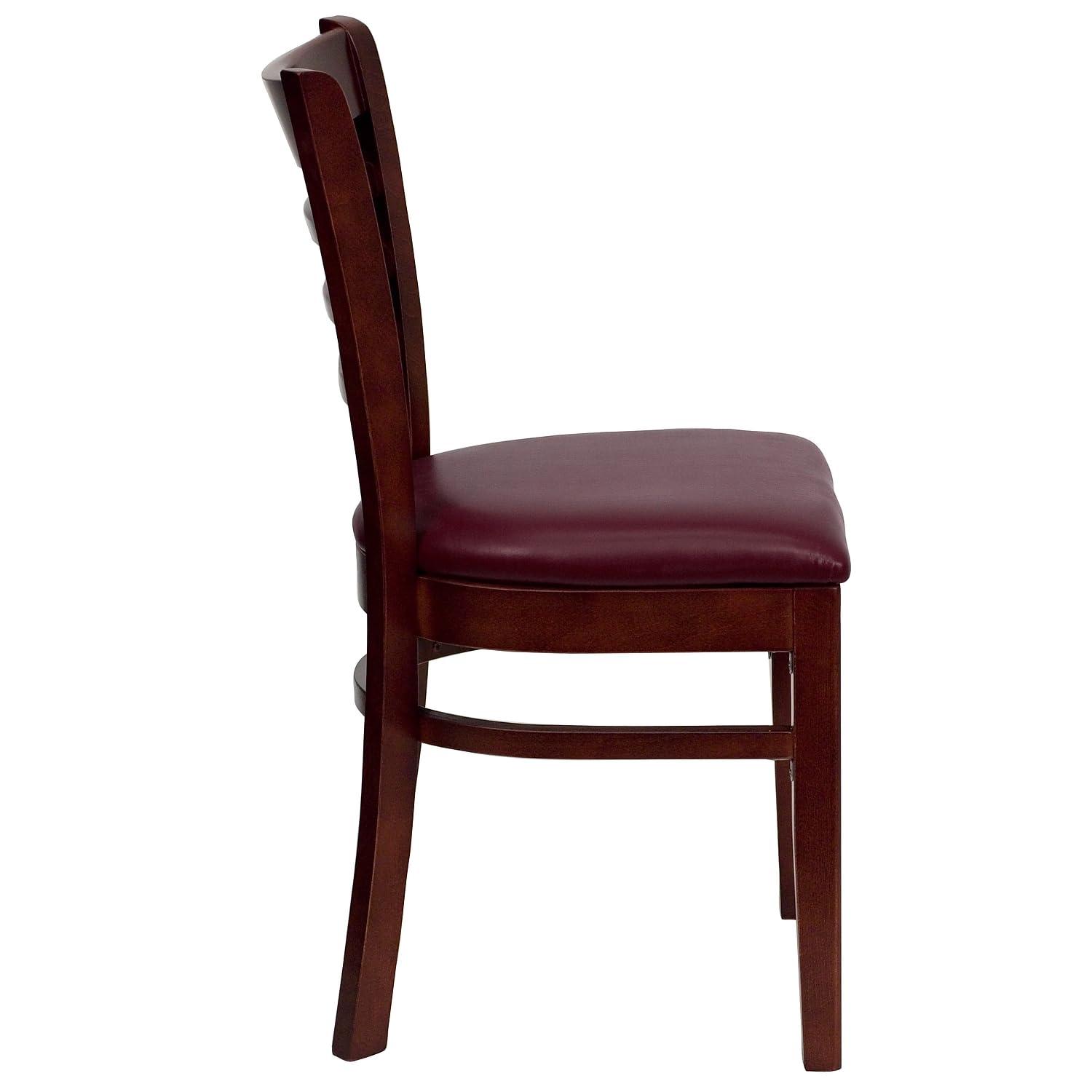 Red Barrel Studio® Ladder Back Wooden Restaurant Chair