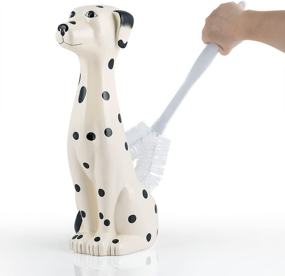 Allure Home Creations Dalmatian Bowl Brush Holder
