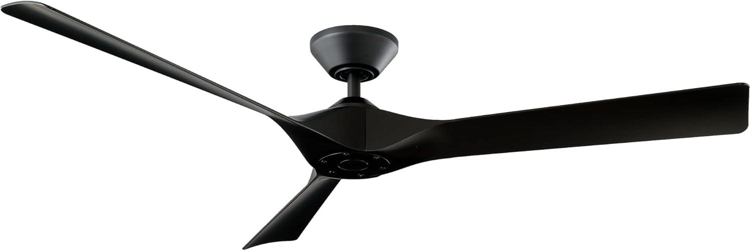 58" Torque 3 - Blade Outdoor/Indoor Smart Ceiling Fan with Remote Control Included, Works With Alexa and iOS or Android App