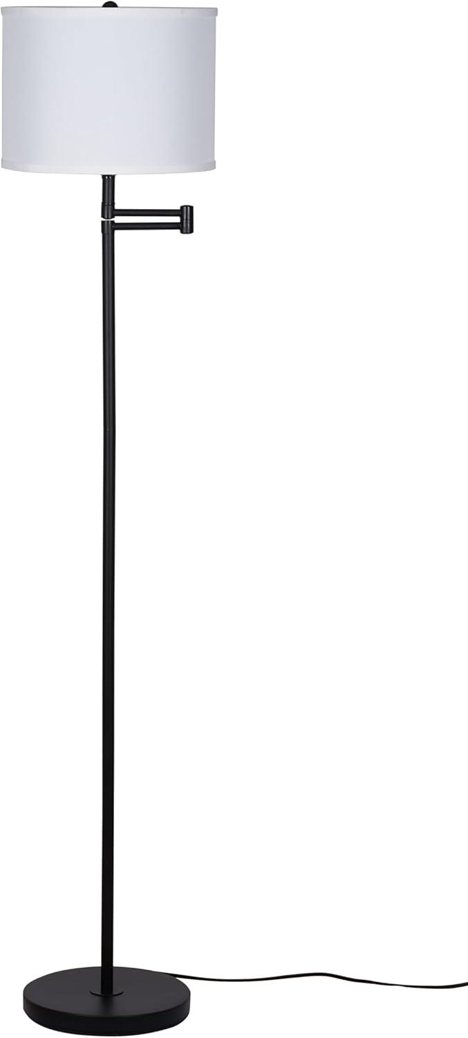 Catalina Lighting 60'' Black Arched Floor Lamp