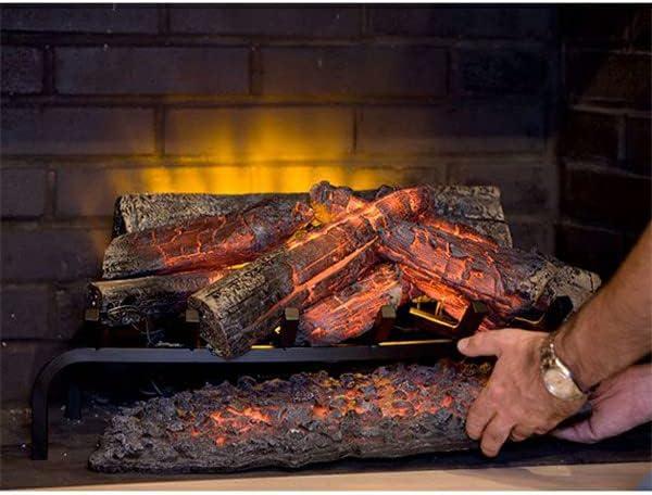 Dimplex 28-in Premium Electric Fireplace Log Set - Hand Finished Log Set - Realistic Flame, 400 SQFT