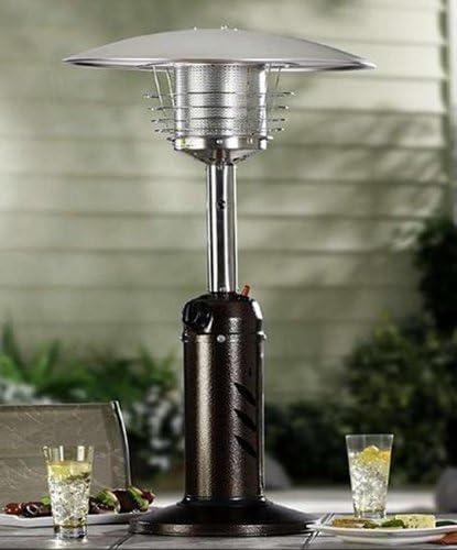 Arlmont & Co. Miceli 11000 Stainless Steel Propane Tabletop Patio Heater