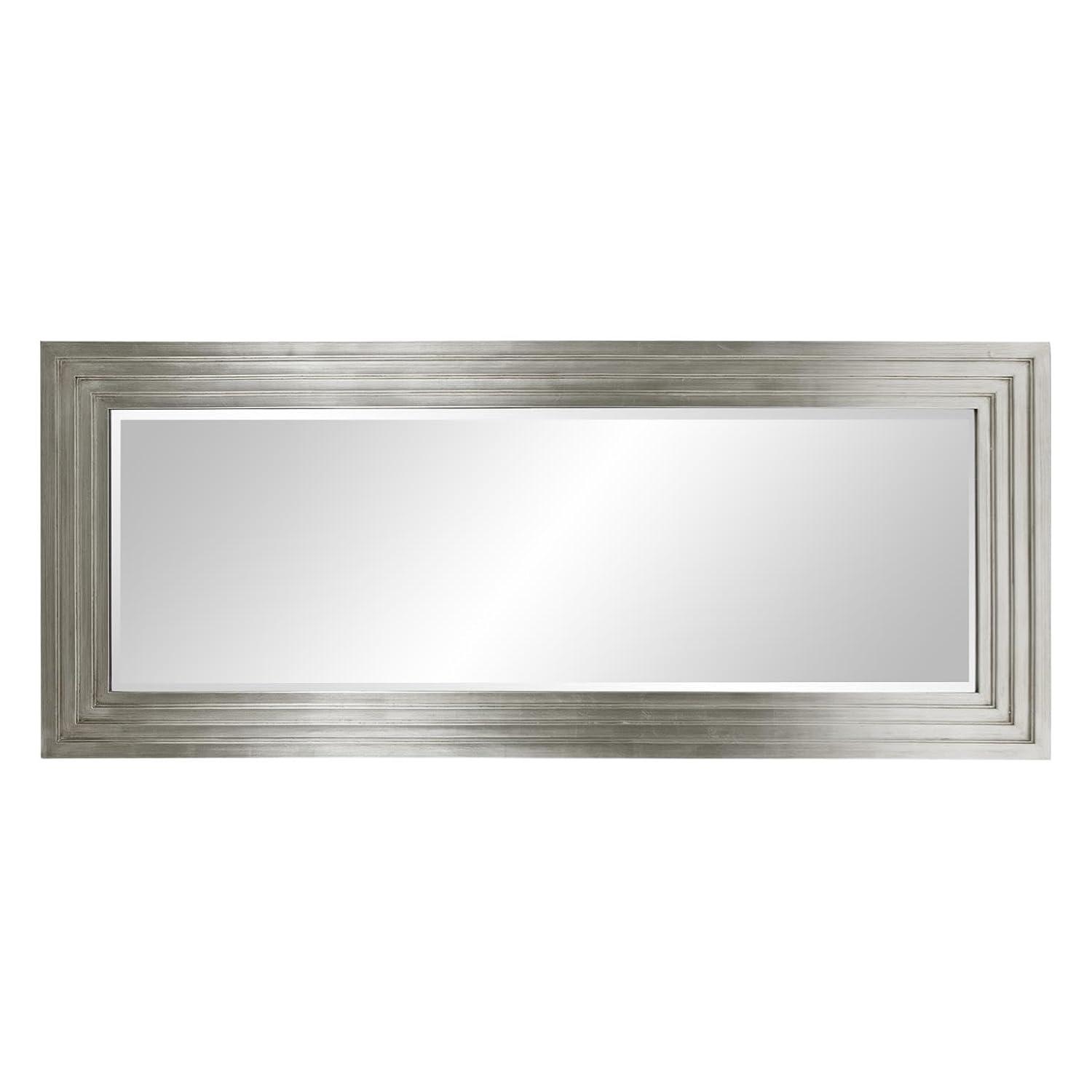 Trule Amy Wood Flat Wall Mirror