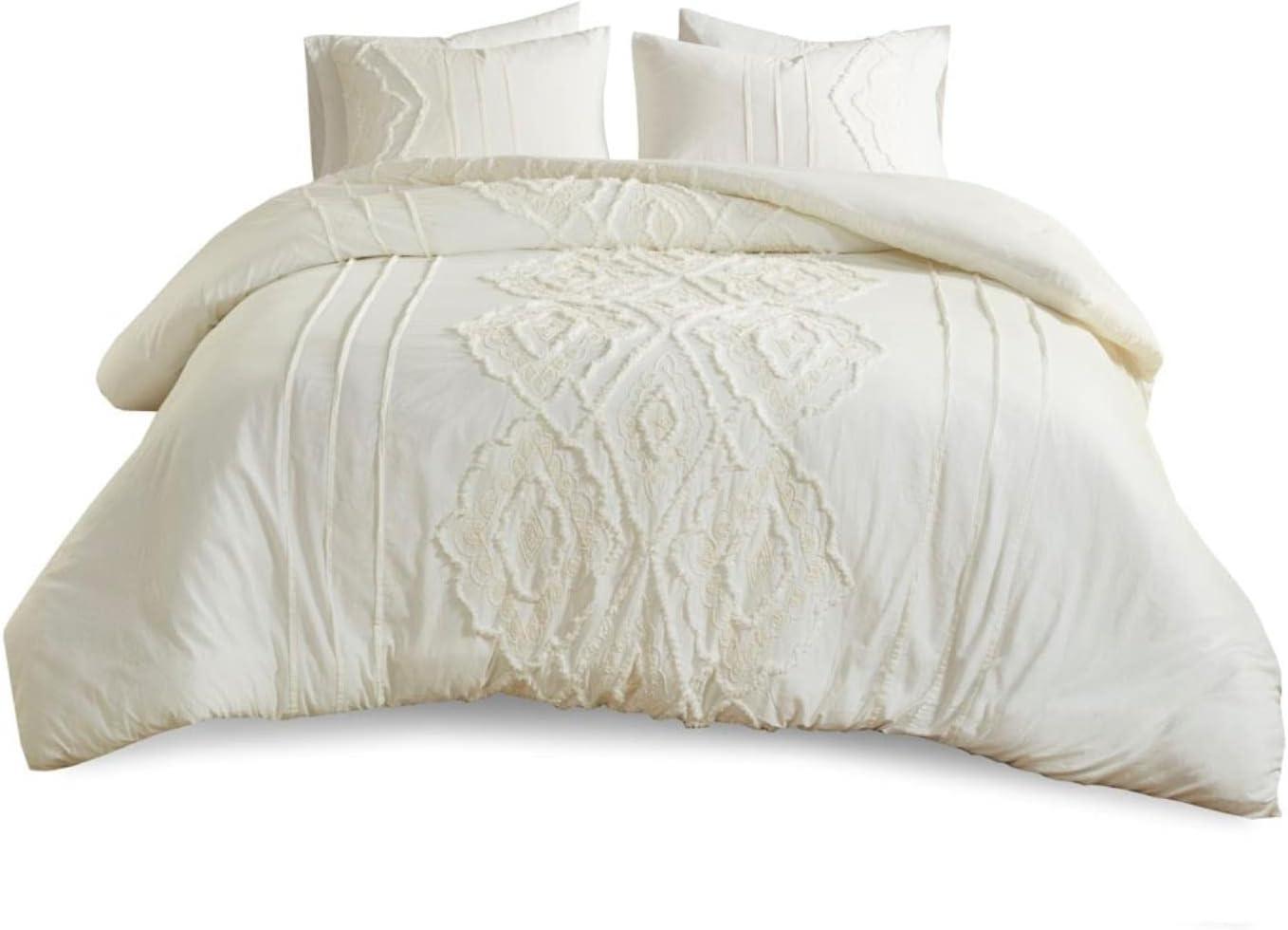 Margot Boho Style Embroidered 100% Cotton Comforter Set