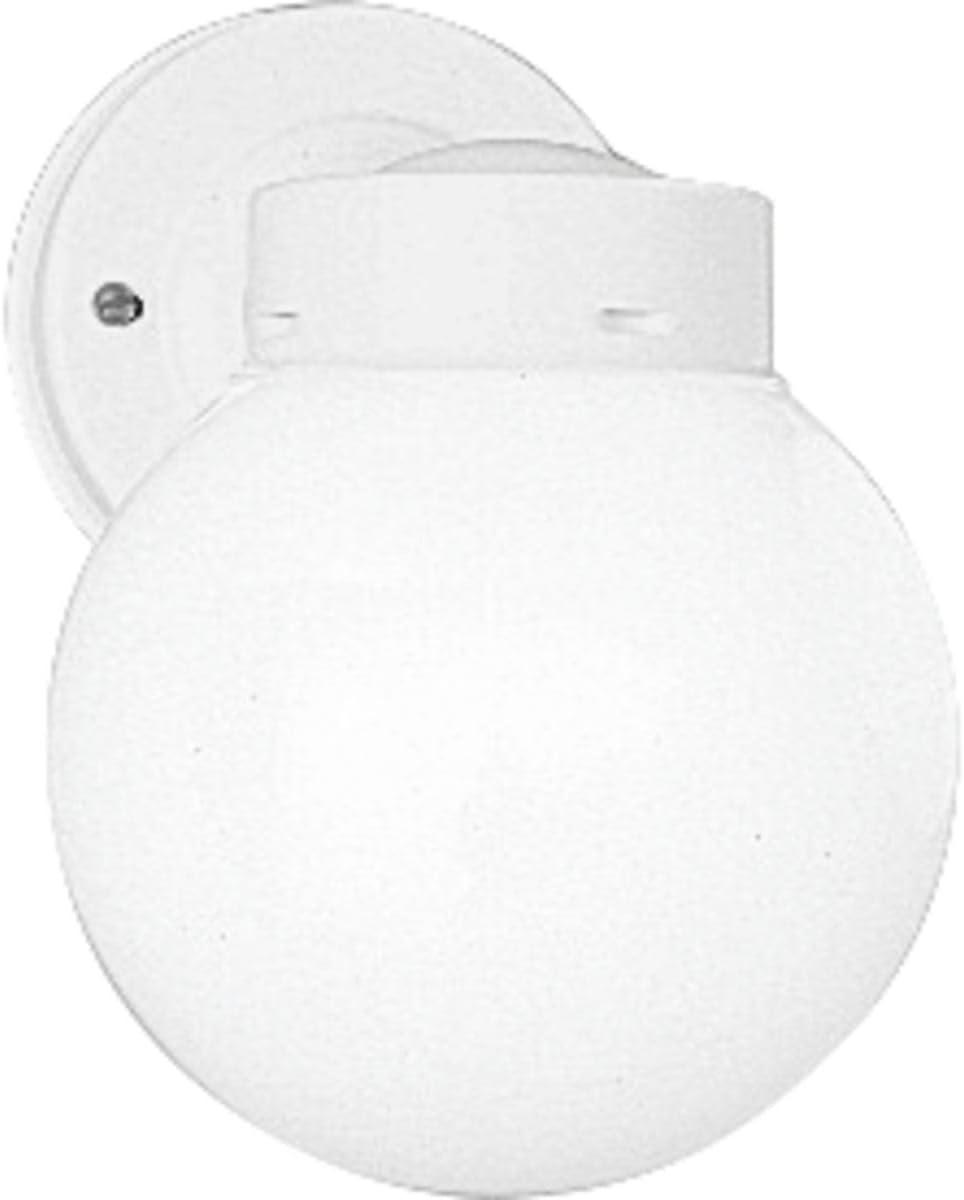 Progress Lighting P5604 Signature 1 Light 9" Tall Outdoor Wall Sconce - White