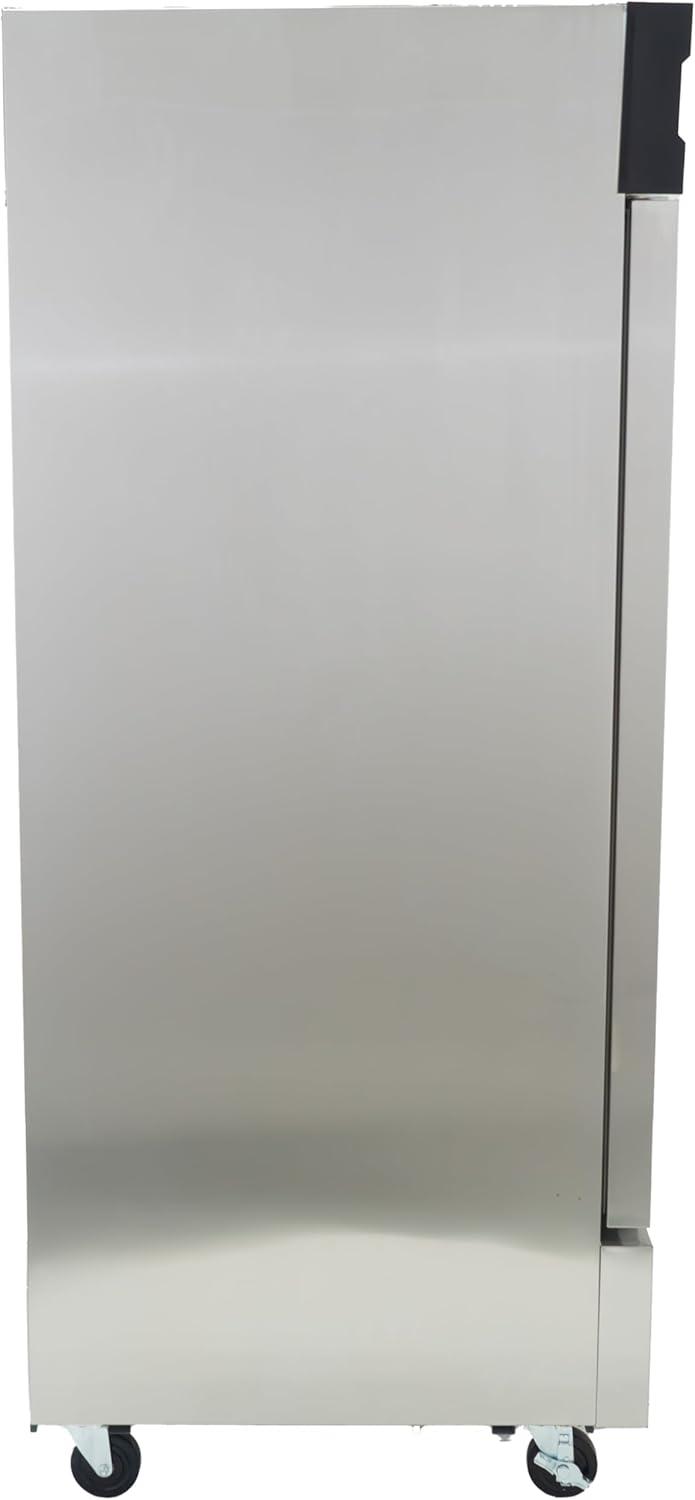 27" Stainless Steel Single Door Reach-In Commercial Freezer