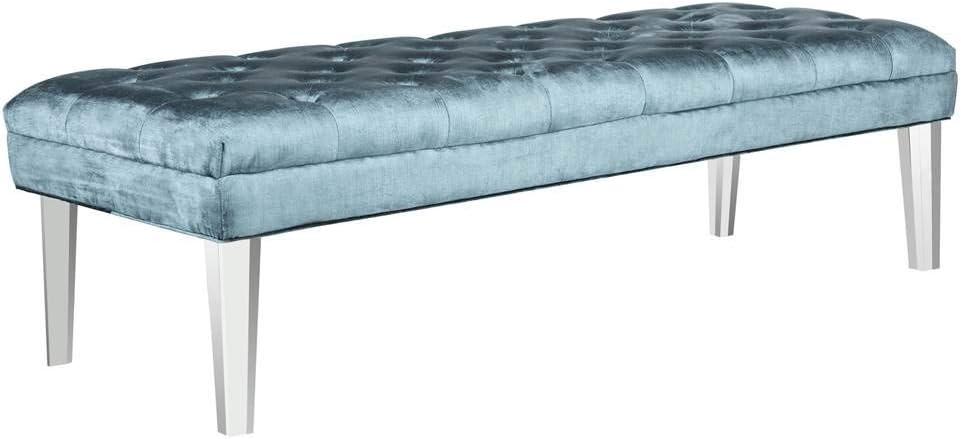 Abrosia Bench - MCR4699 - Cyan - Safavieh