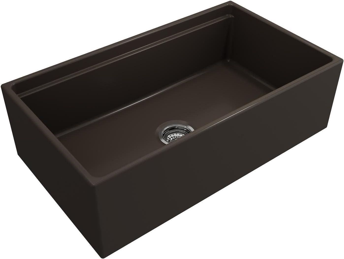 Contempo 33'' L Farmhouse Apron-Front Fireclay Kitchen Sink