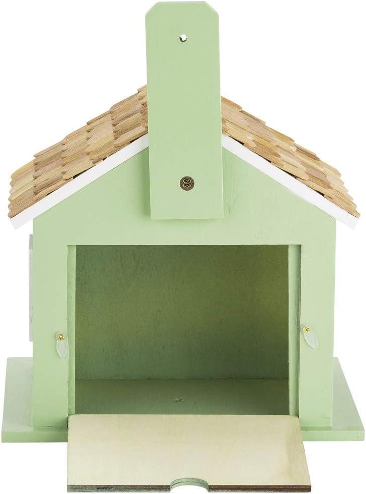 Vandue Outdoor Wooden Birdhouse - Green Lake House