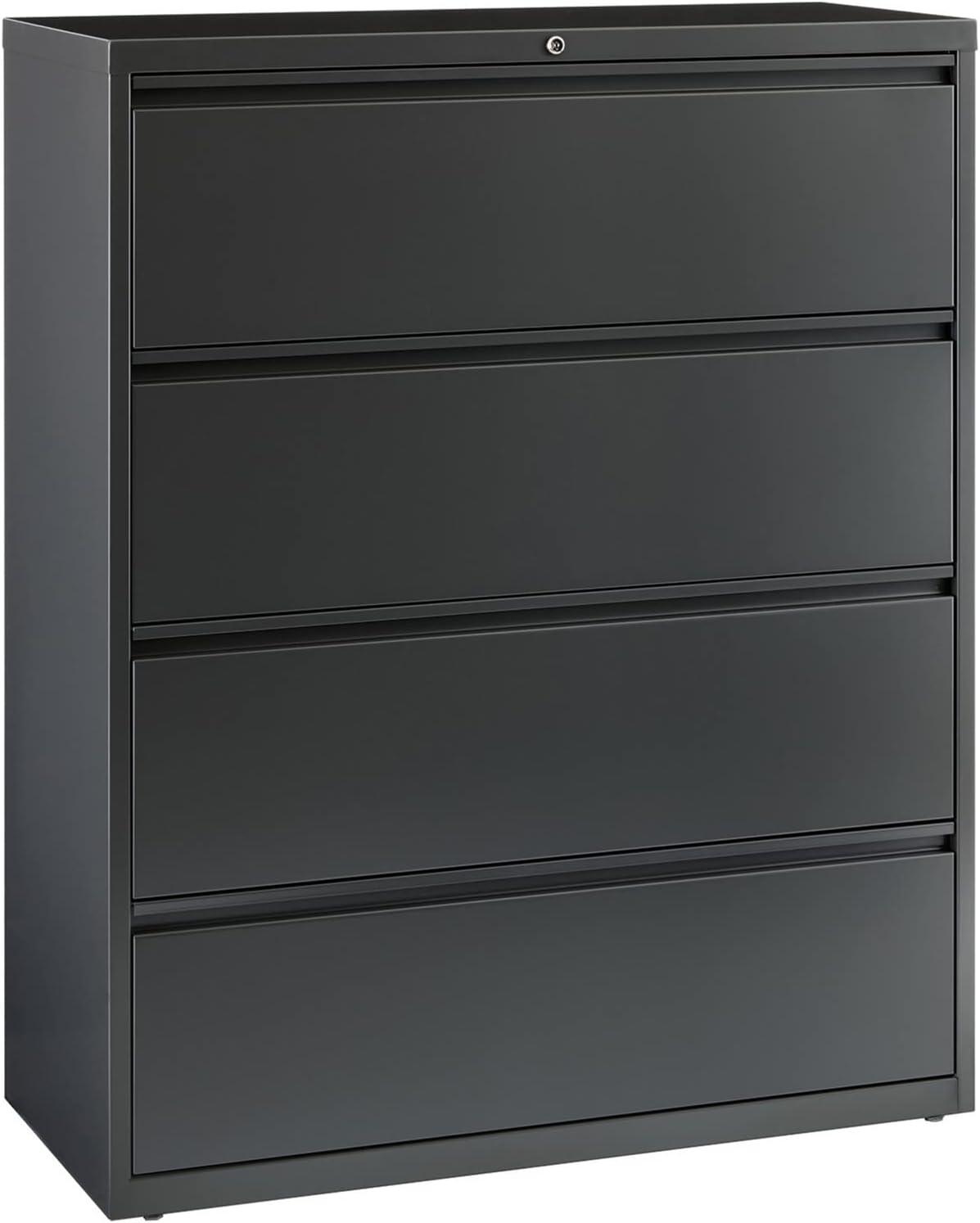 Fortress 36'' Wide 4 -Drawer Steel File Cabinet