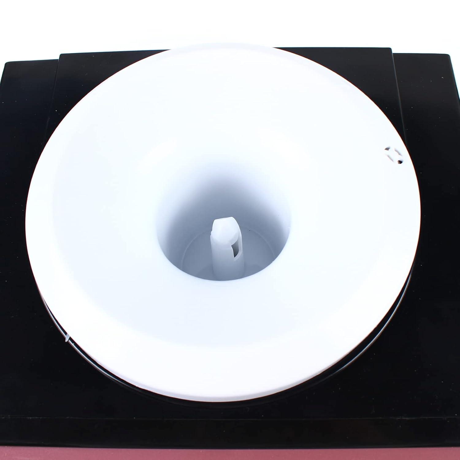 Water Dispenser Top Loading , Countertop Hot and Cold Temperature Water Cooler for Home Office Use 110V Pink and Black 46.4-203℉