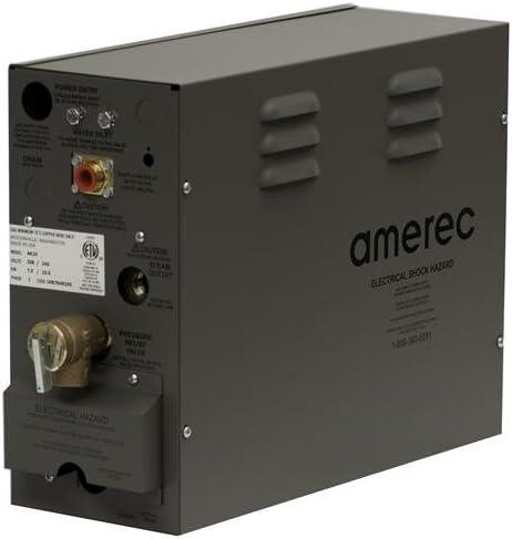 Amerec AK6 Black and Brass 6000W Steam Generator