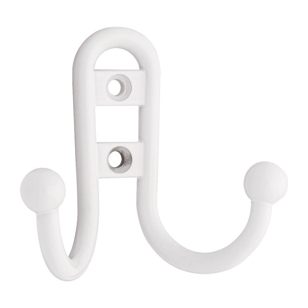 Franklin Brass Wall Mounted Decorative Double Robe Hook B46115J-SN-C