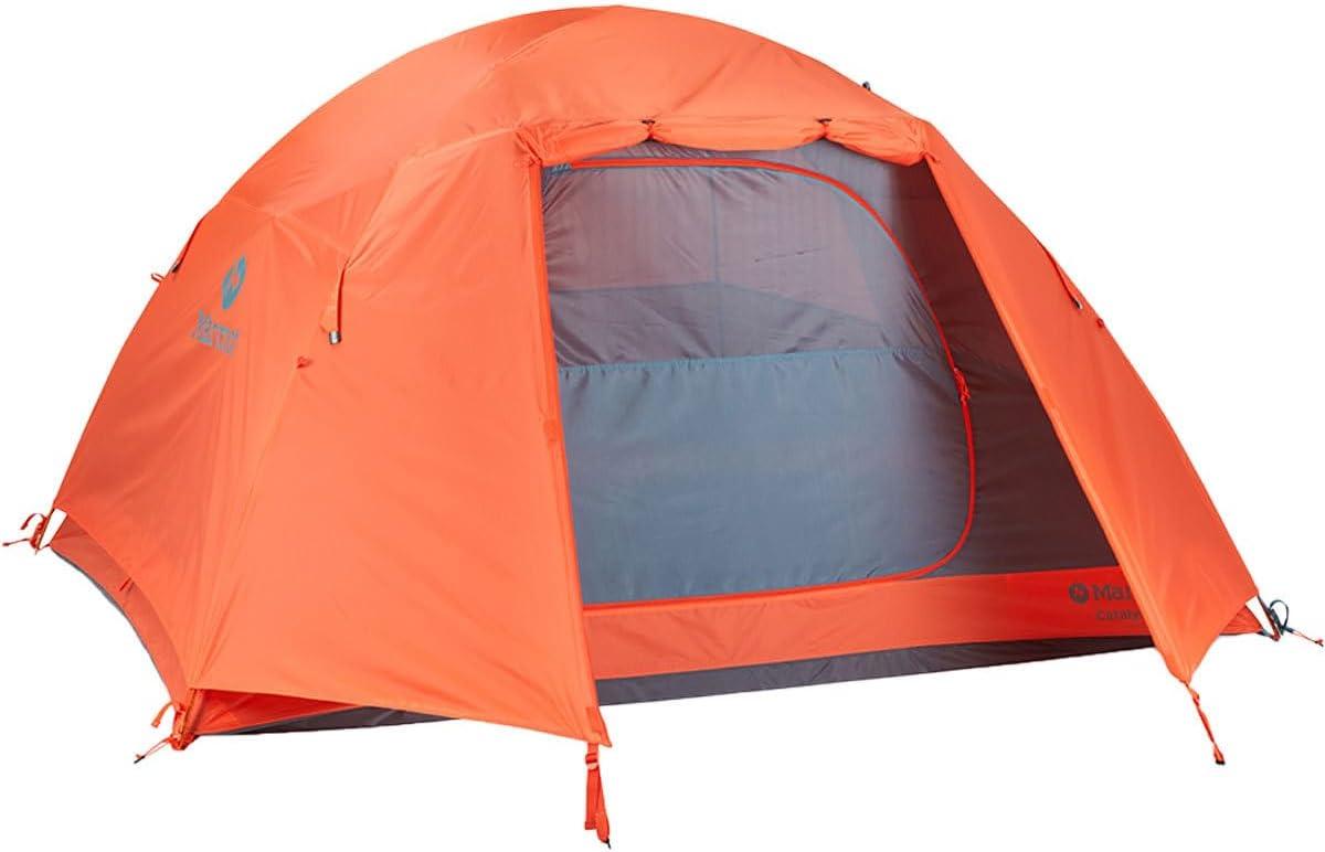 Red and Blue Three-Season Dome Camping Tent for 2 Persons