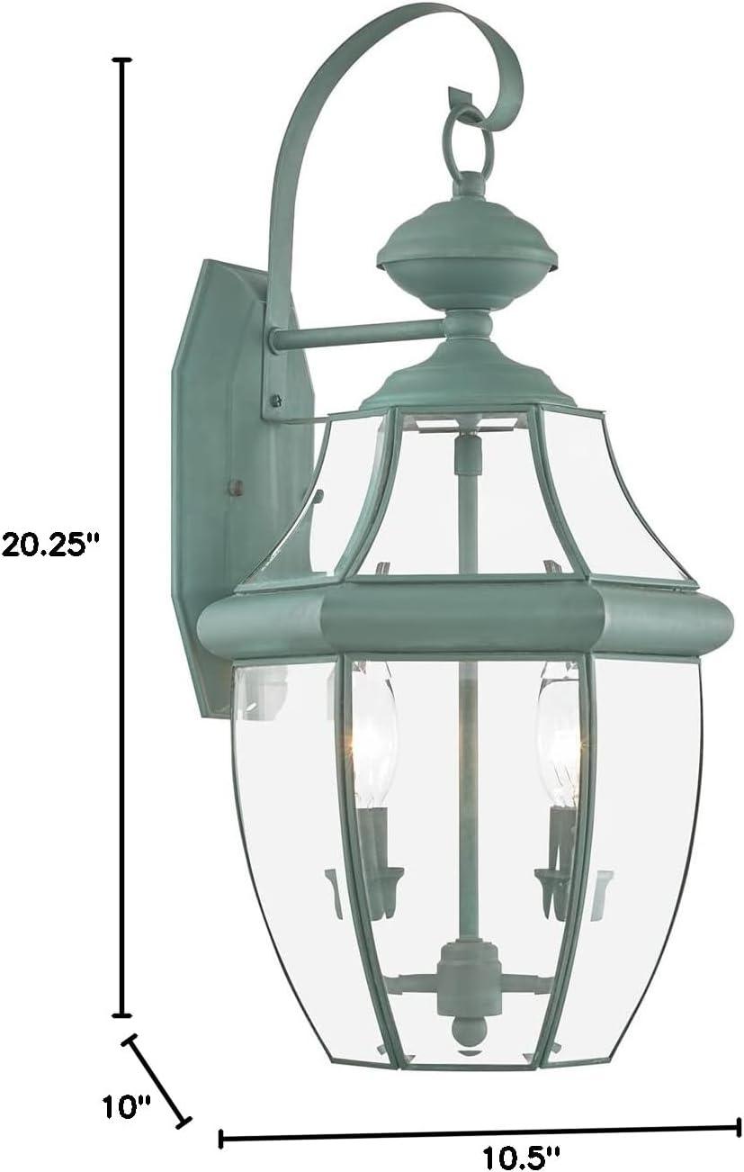 Livex Lighting Monterey 2 - Light Wall Light in  Verdigris