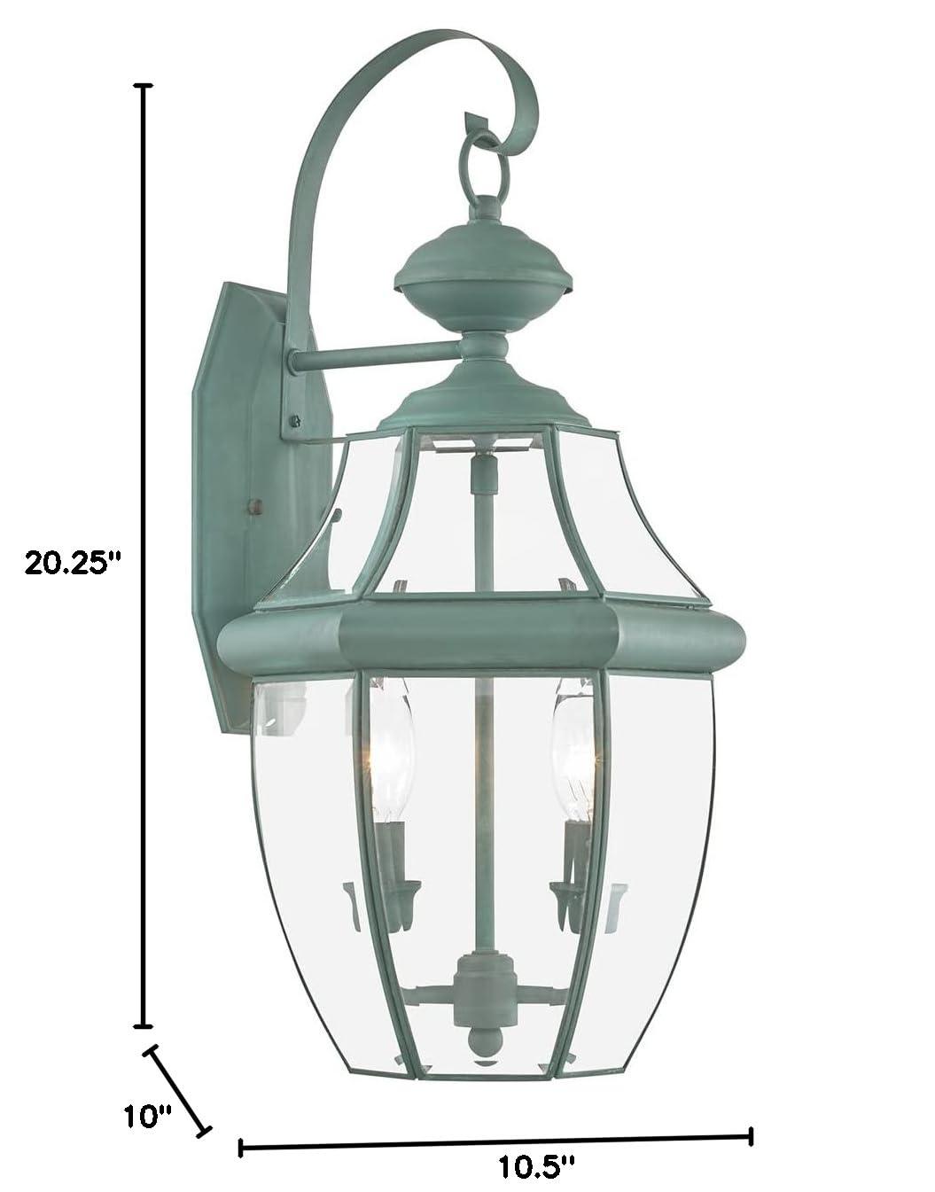 Livex Lighting Monterey 2 - Light Wall Light in  Verdigris