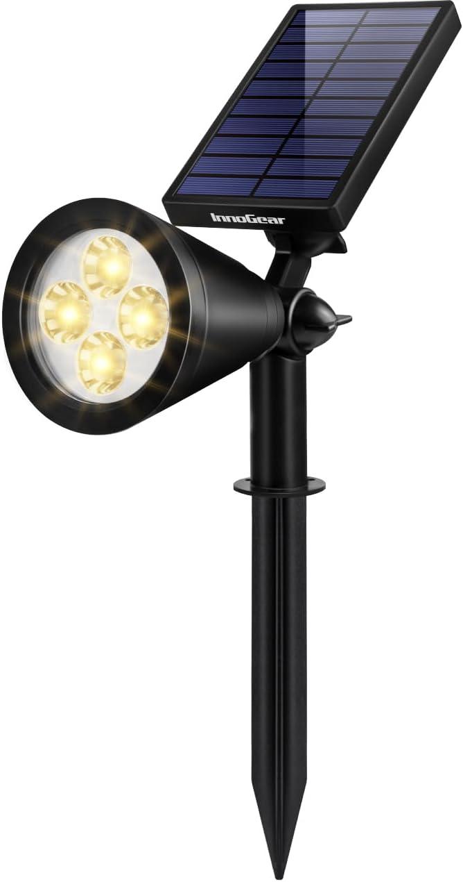 InnoGear Waterproof Solar Powered LED Outdoor Lights, (4 Pack)