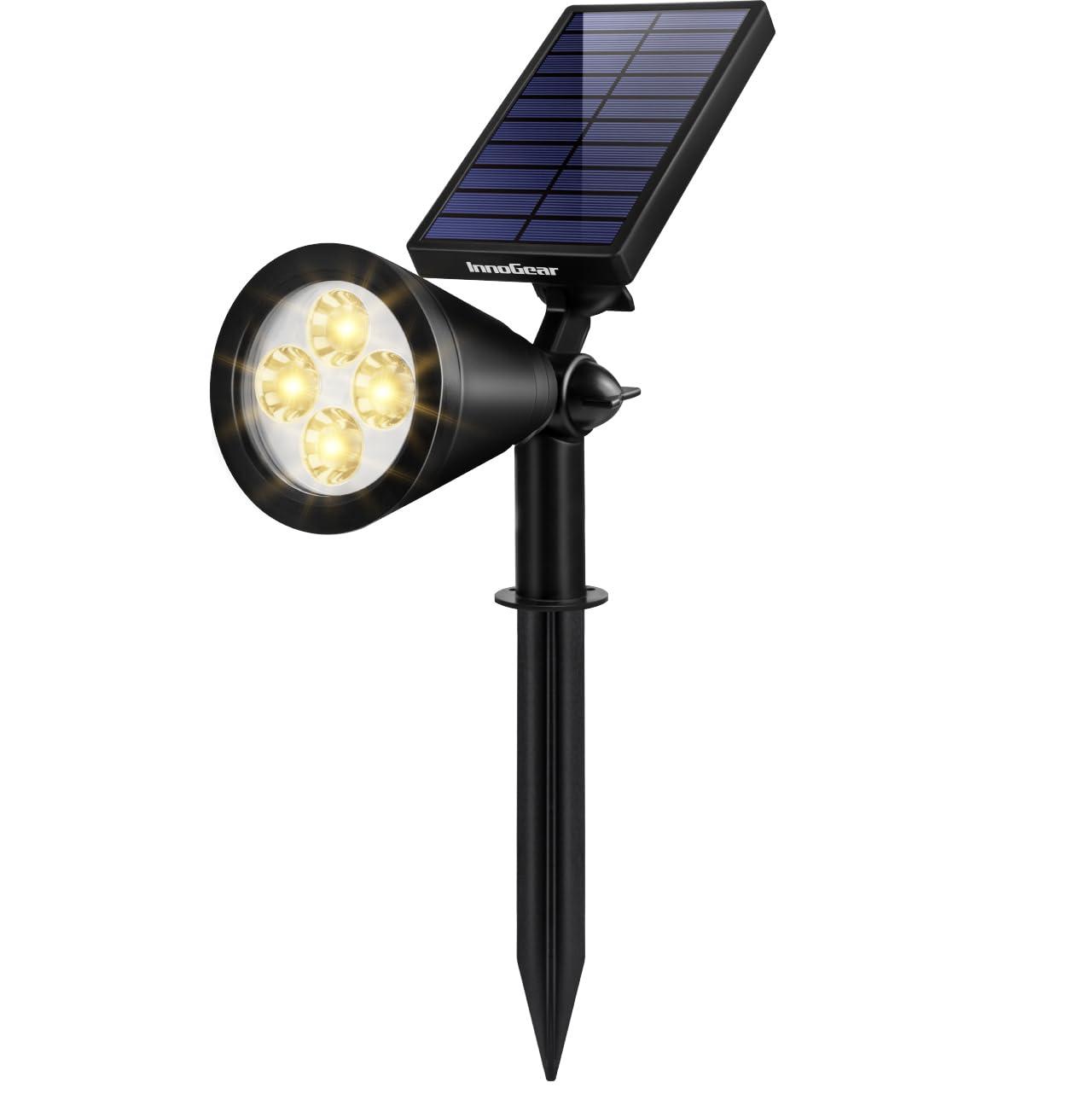 InnoGear Waterproof Solar Powered LED Outdoor Lights, (4 Pack)
