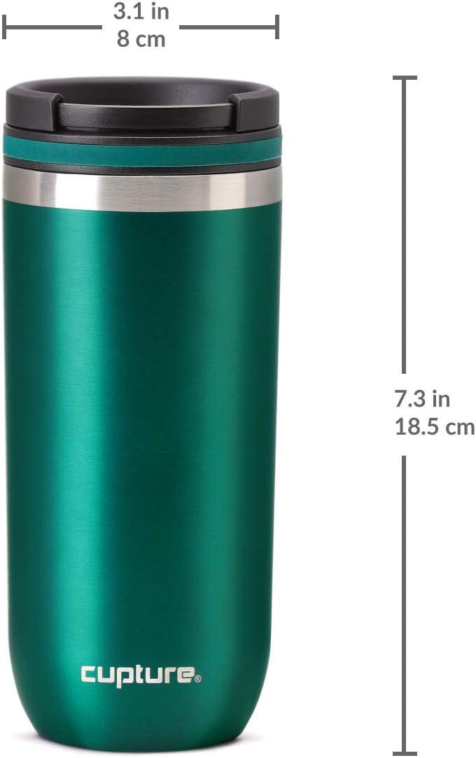 Emerald Green 16 oz Stainless Steel Leak-Proof Travel Tumbler