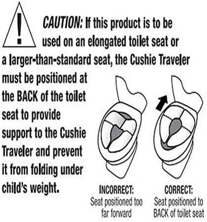 Cushie Traveler Folding Potty Seat