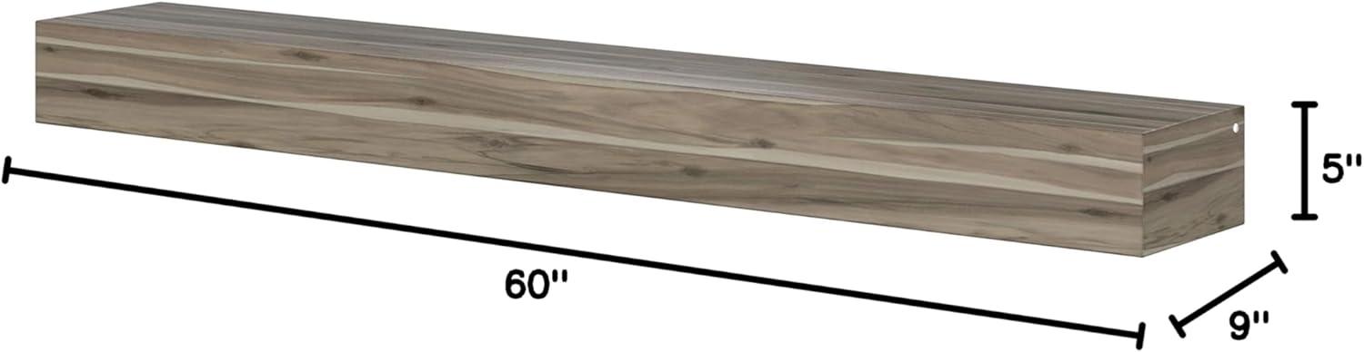 Acacia Fireplace Mantel Shelf