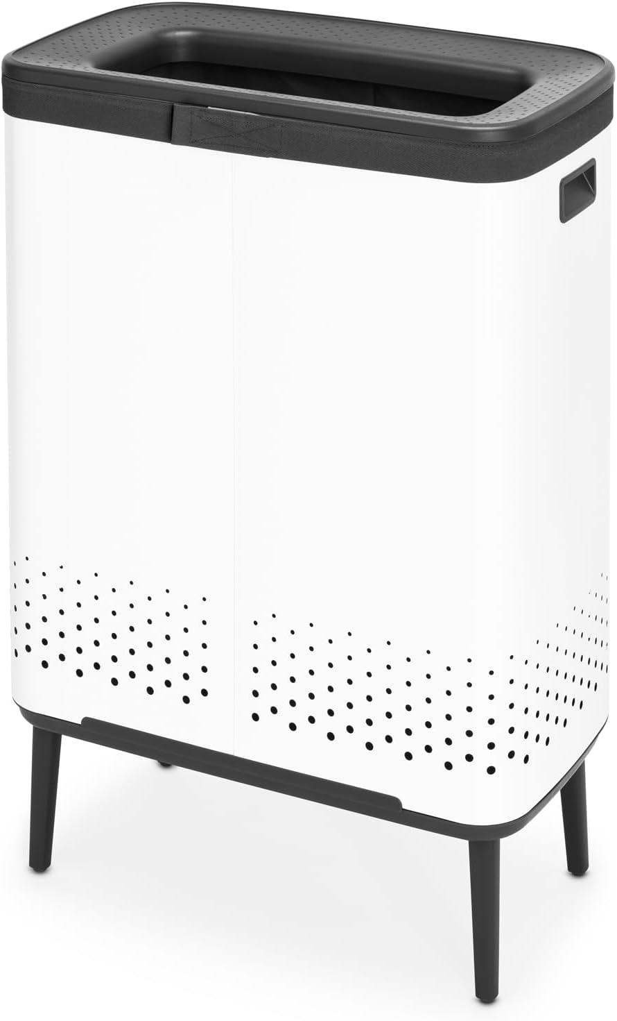 Brabantia Brabantia Bo Dual Compartment Laundry Hamper 2 x 11.9 Gallon (23.8 Gallon Capacity)