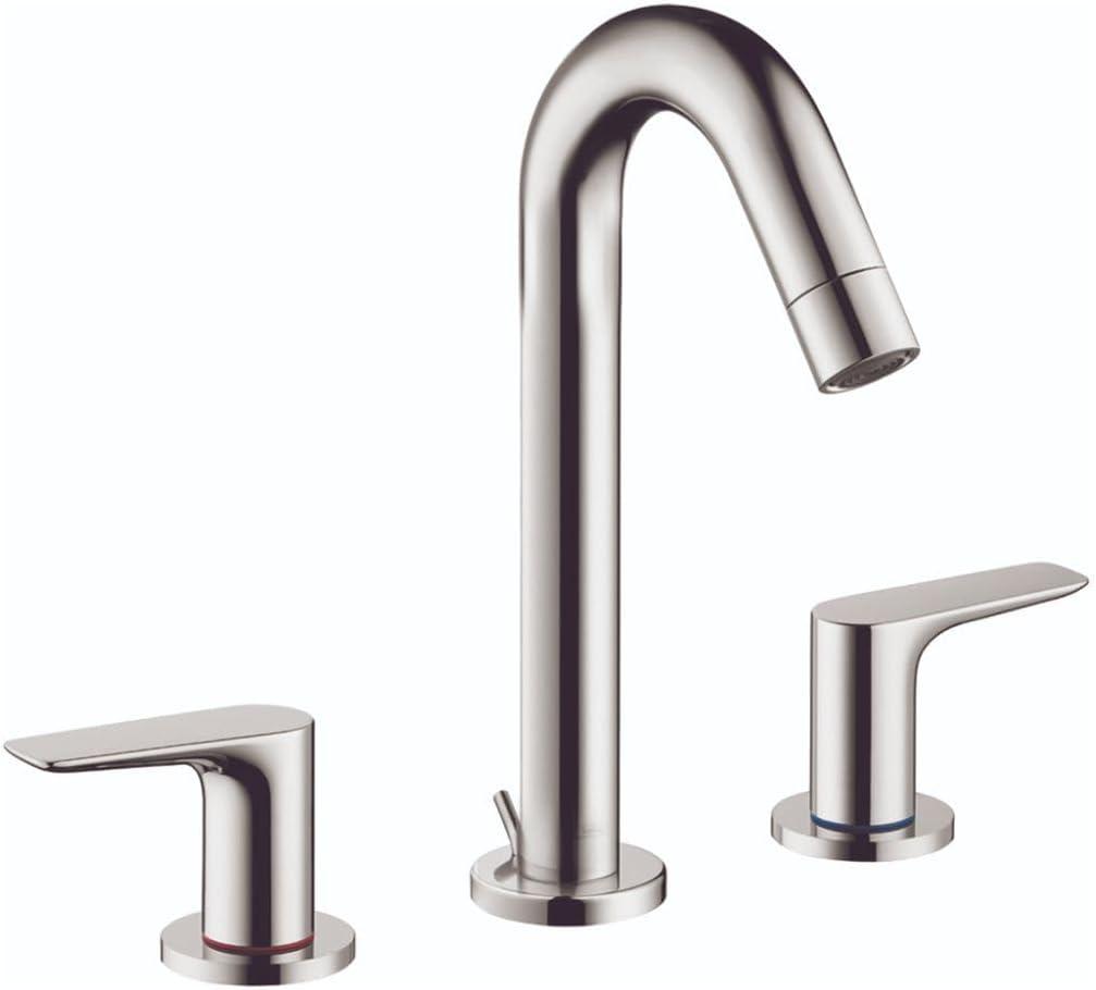 Logis Widespread Bathroom Faucet with Drain Assembly