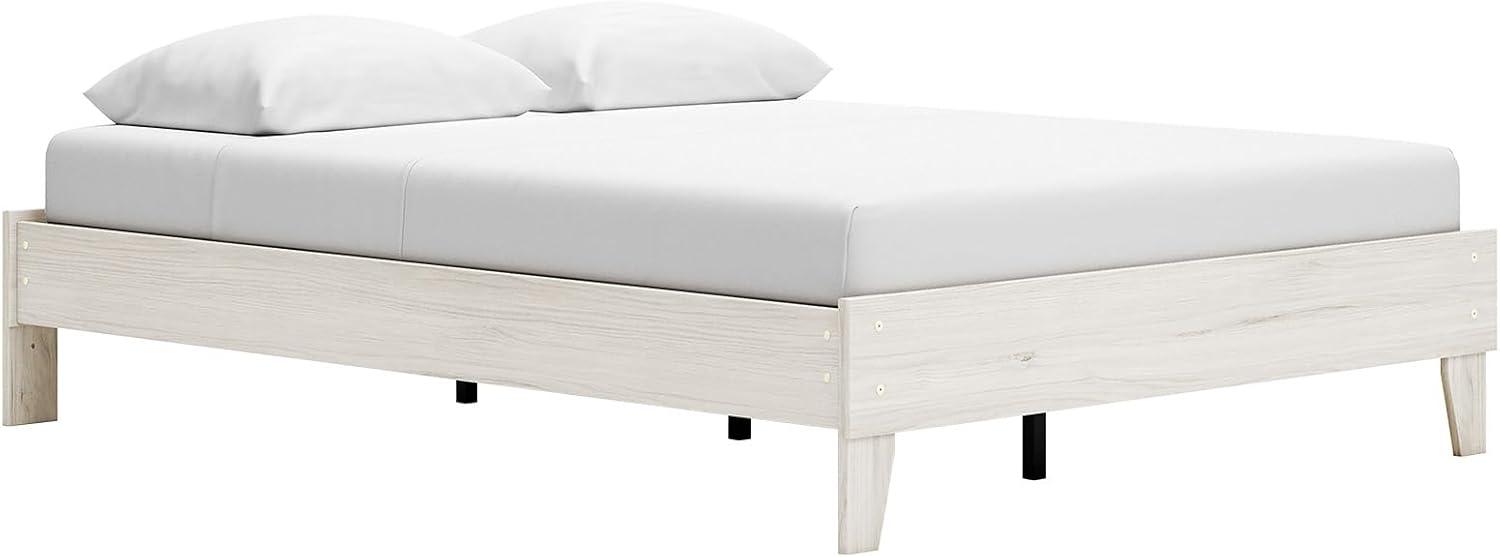 Queen Socalle Platform Bed Natural - Signature Design by Ashley