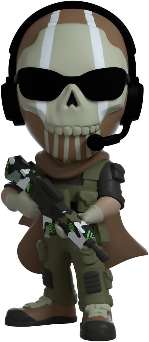 Youtooz Ghost 4.6" Vinyl Figure, Official Licensed Collectible Ghost from Call of Duty: Modern Warfare 2, Video Game Figure by Youtooz Modern Warfare 2 Collection