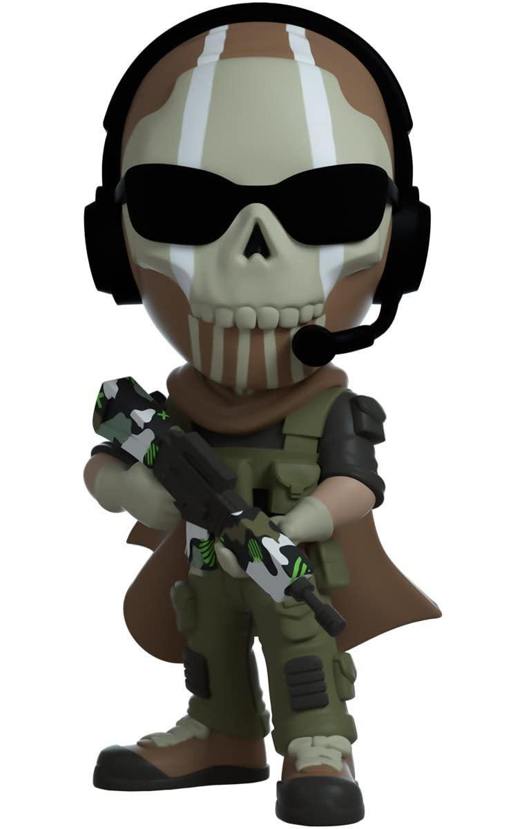 Youtooz Ghost 4.6" Vinyl Figure, Official Licensed Collectible Ghost from Call of Duty: Modern Warfare 2, Video Game Figure by Youtooz Modern Warfare 2 Collection