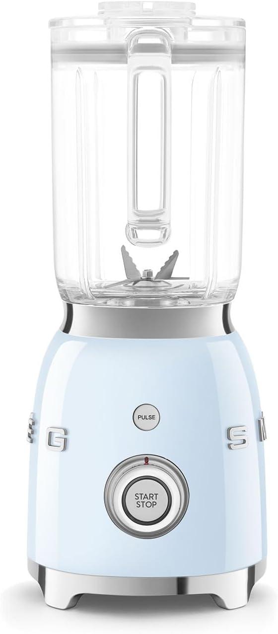 Pastel Blue Retro 6-Cup Countertop Blender with Tritan Pitcher