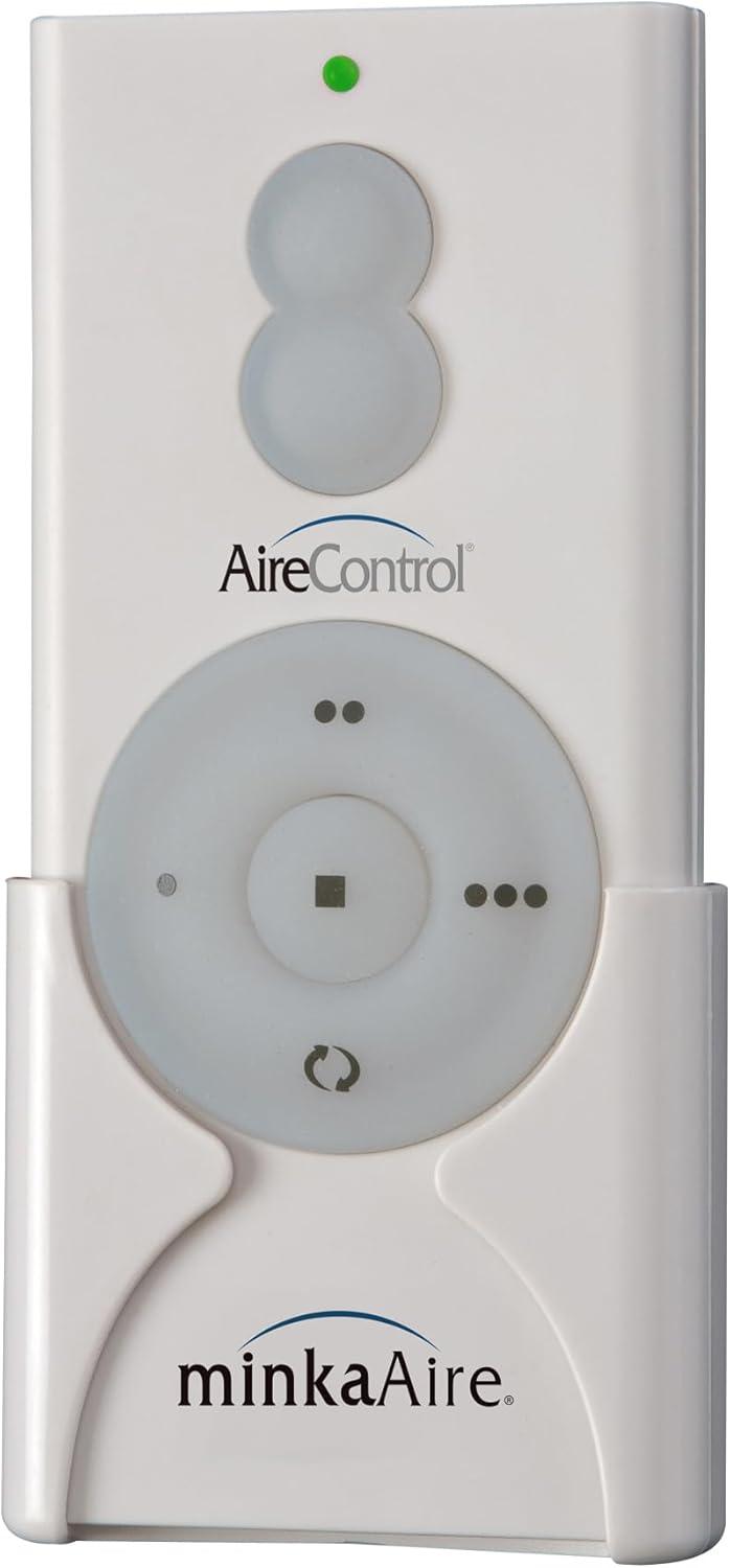 Transitional White Ceiling Fan Remote Control System