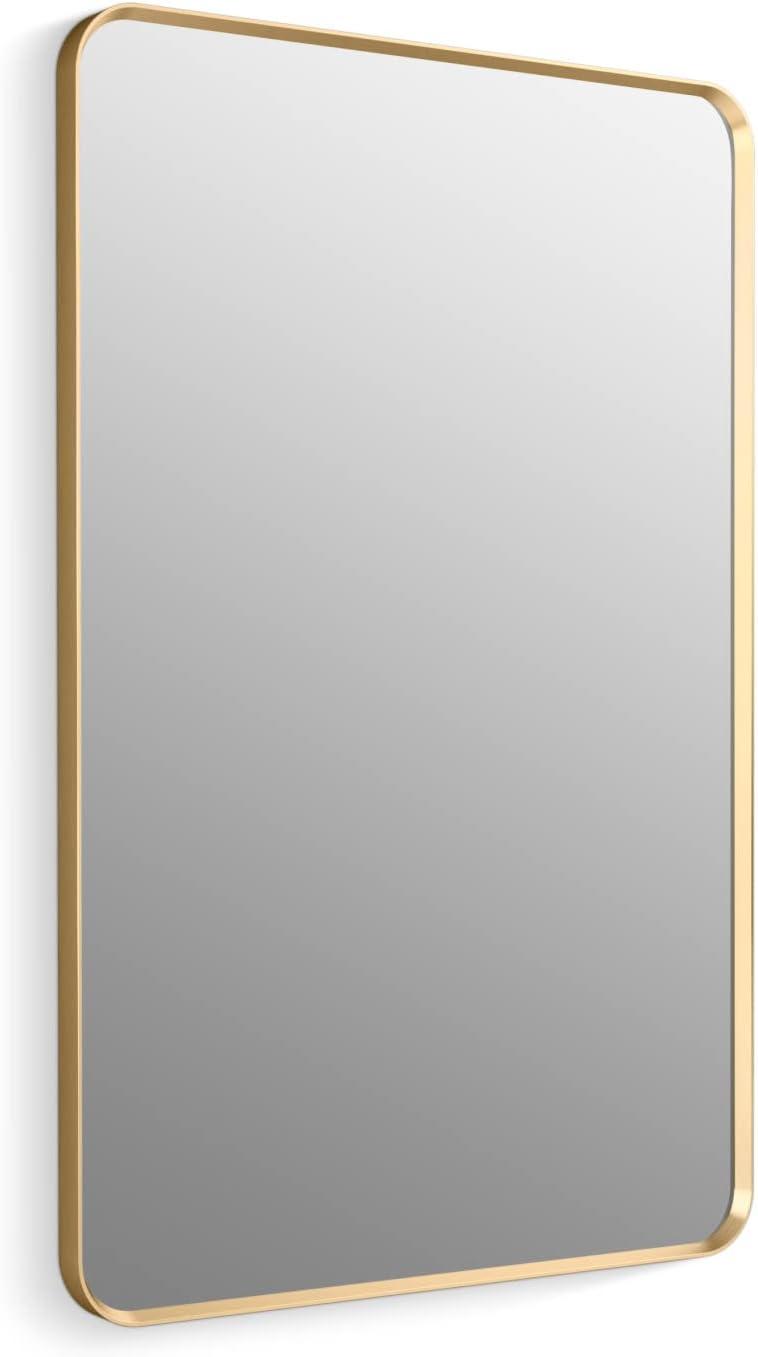 KOHLER Essential Rectangular Wall Mirror, Bathroom / Vanity Mirror with Frame