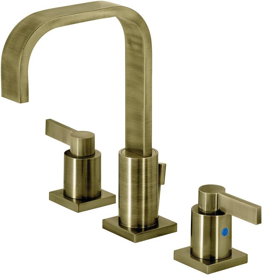 Nuvo Fusion Widespread Bathroom Faucet with Drain Assembly