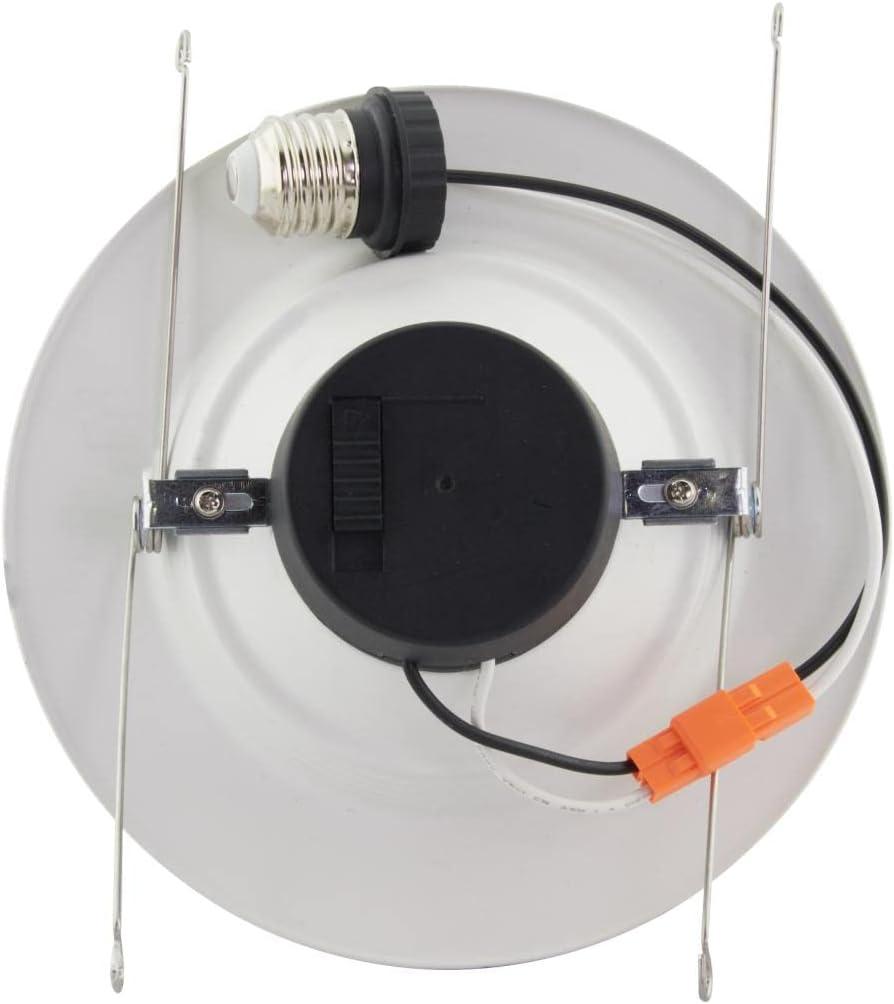 White 7.4" LED Indoor/Outdoor Downlight Retrofit