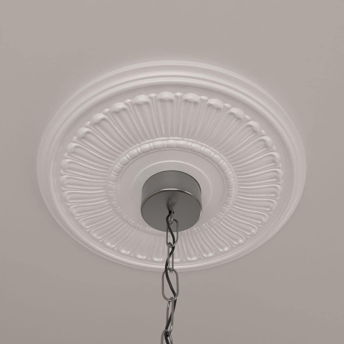 Ekena Millwork 16"OD x 3 5/8"ID x 3/4"P Melonie Ceiling Medallion (Fits Canopies up to 6 3/8")